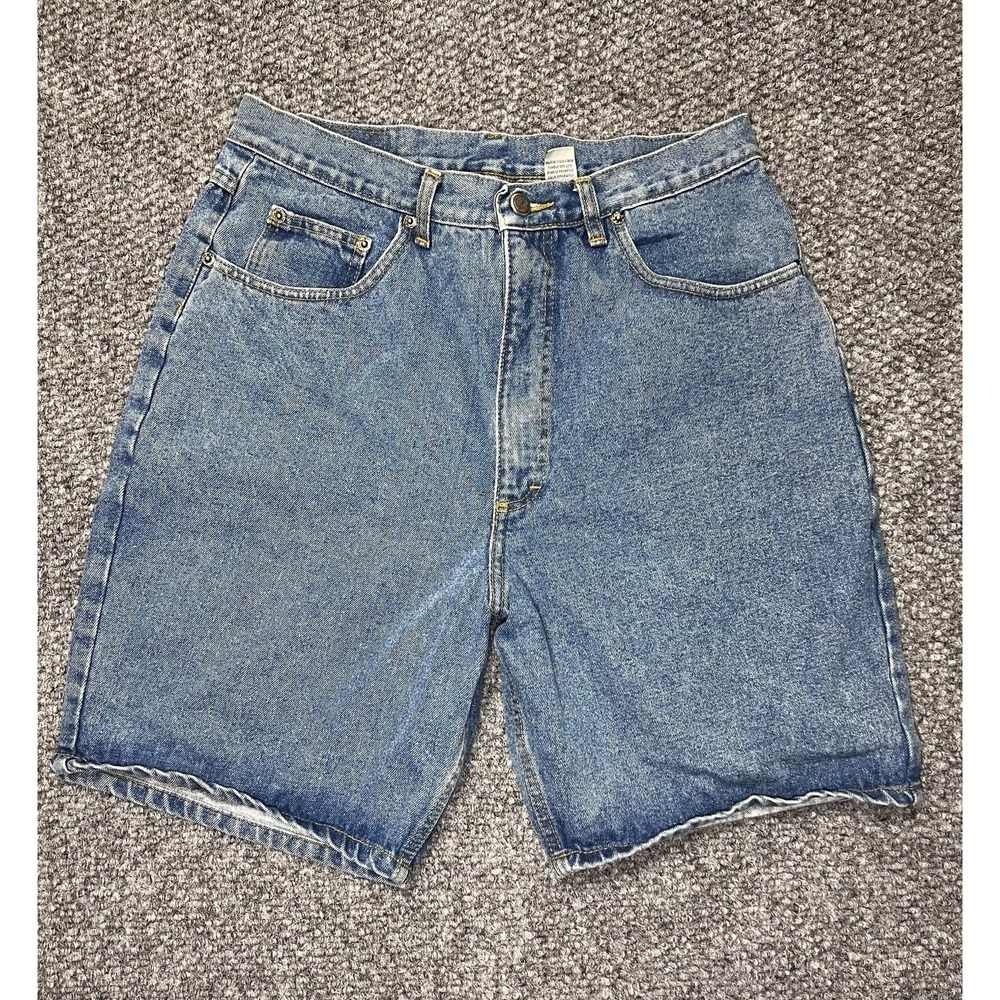 Benchline Jeans Men's Vintage Blue Denim Shorts‎ 100% Cotton Waist 30